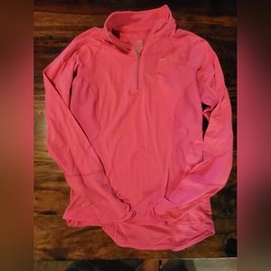 NIKE PINK ELEMENT HALF ZIP PULLOVER WOMEN'S SZ XS EXCELLENT CONDITION